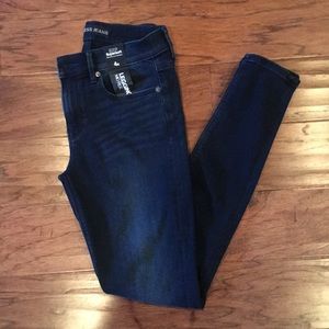 Express supersoft legging mid rise size 4R dark